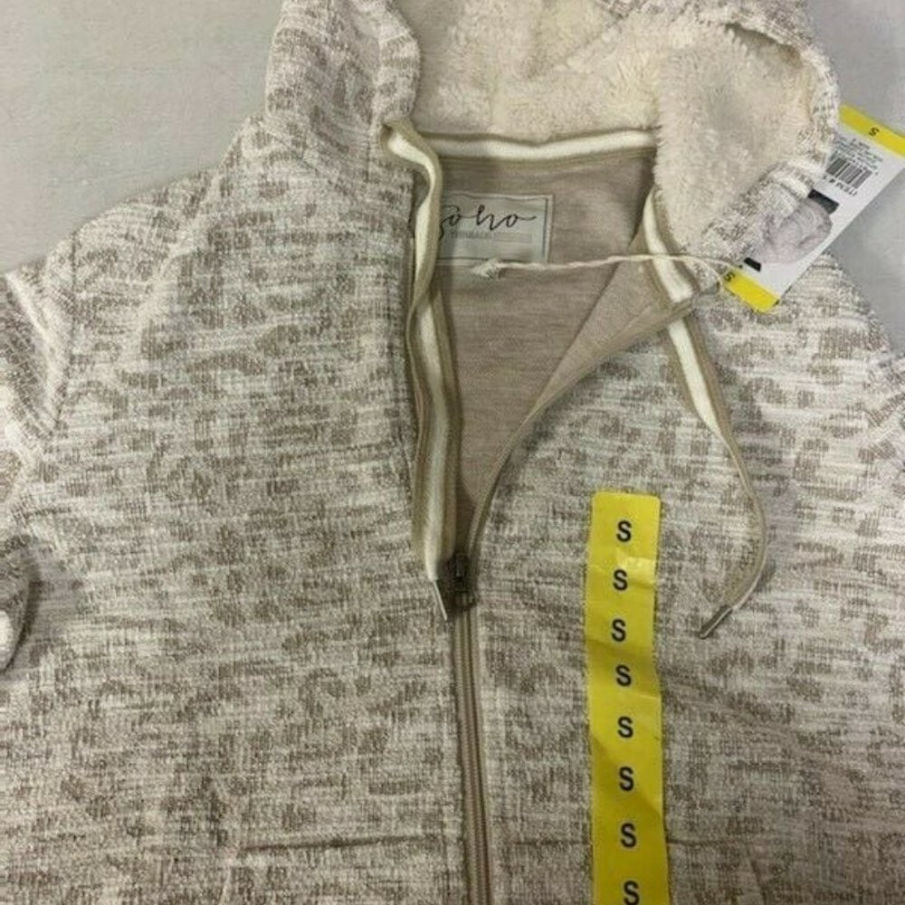 Soho Threads Ladies Full Zip With Plush Lined Hood